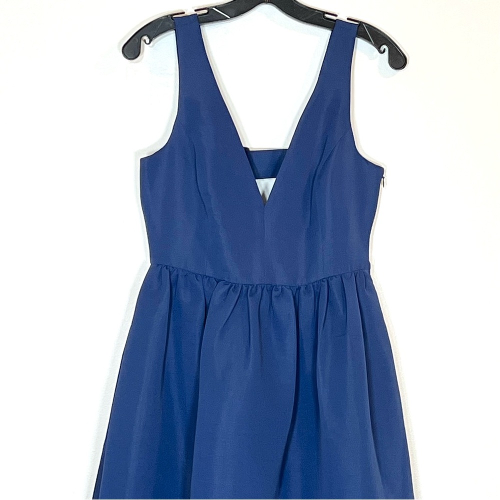 Sachin & Babi Womens Size 4 Katrina Blue Jeweled Bow Gown Long Maxi Dress‎ BHLDN - Picture 7 of 14